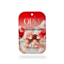 OPIA Pseudo Indoxyl+7-Hydroxymitragynine 4X20mg/Tablet 80mg Wild Cherry