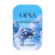 OPIA Pseudo Indoxyl+7-Hydroxymitragynine 4X20mg/Tablet 80mg Blue Raspberry