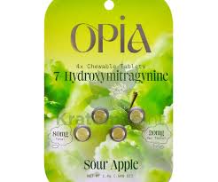 OPIA Pseudo Indoxyl+7-Hydroxymitragynine 4X20mg/Tablet 80mg SOUR APPLE